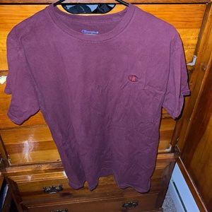 Red Champion tshirt